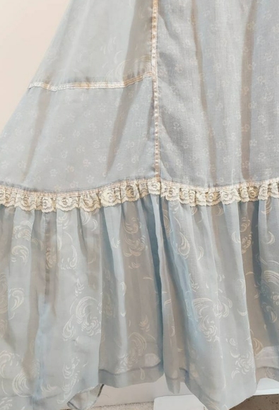 SOLD Candi Jones 70s boho gunne sax style prairie dress cottagecore hippie - Picture 5 of 8